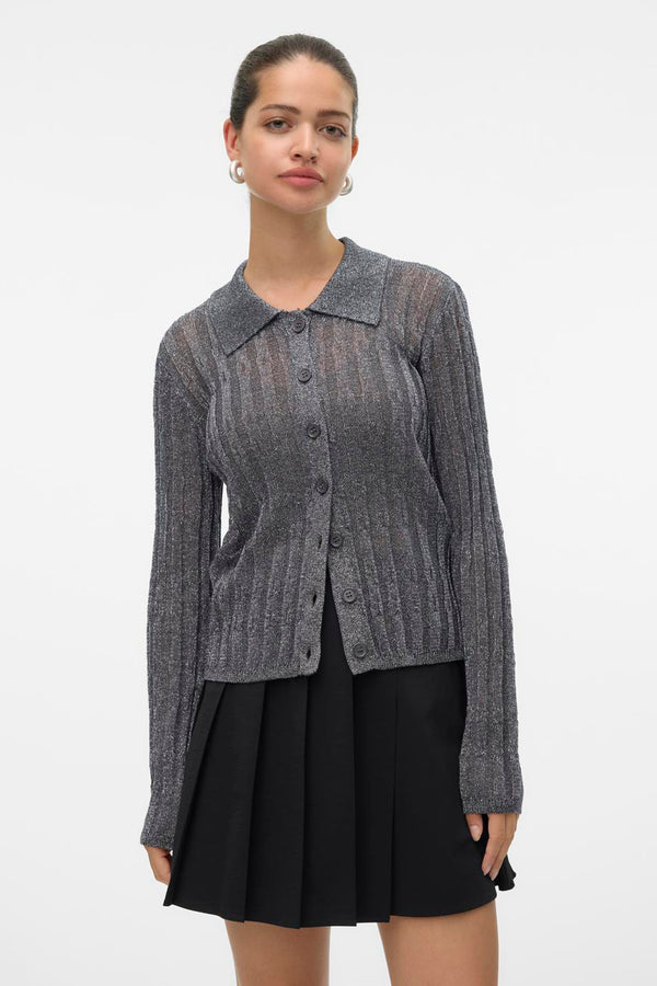 Pull col V Gris - VERO MODA®