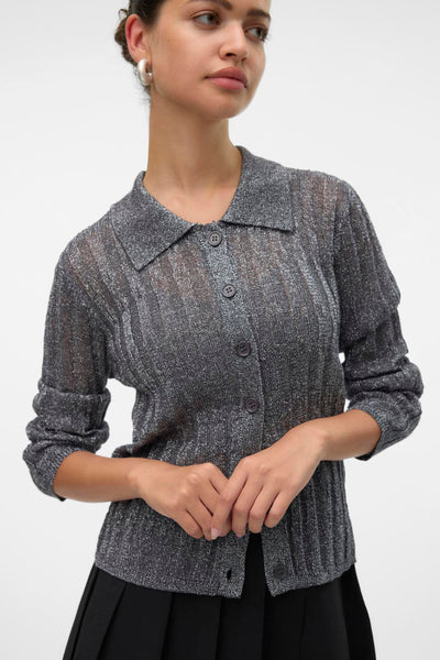 Pull col V Gris - VERO MODA®