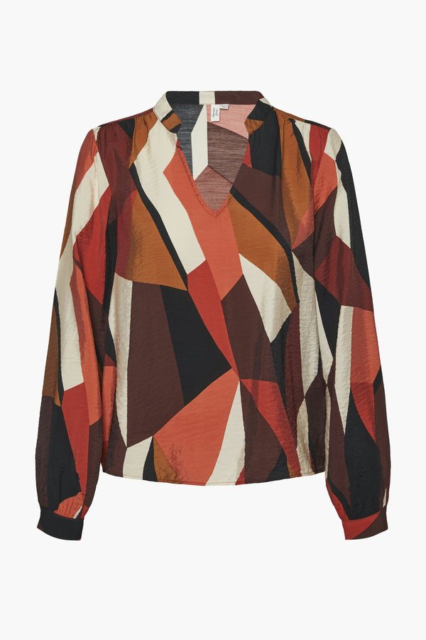Chemisier (manches longues) BRIQUE - VERO MODA®