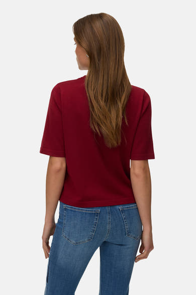Pull O-hals - rood