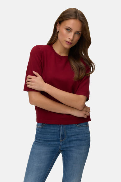 Pull O-hals - rood