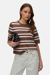 Pull col O - brun