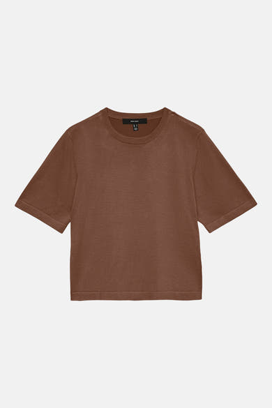 Pull col O - brun