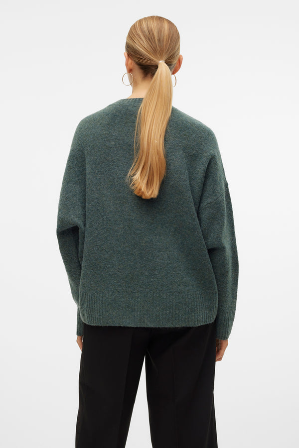 Pull col rond Vert - VERO MODA®