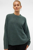 Pull col rond Vert - VERO MODA®