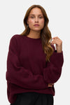 Pull col rond rouge - VERO MODA®