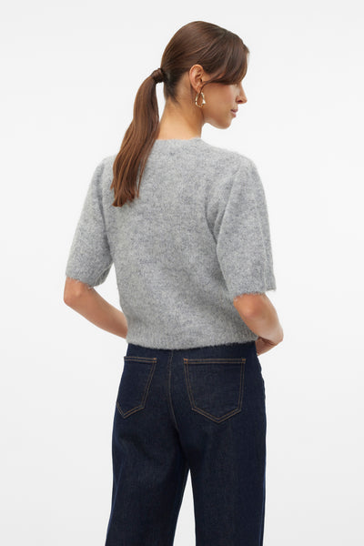 Pull col rond Gris - VERO MODA®