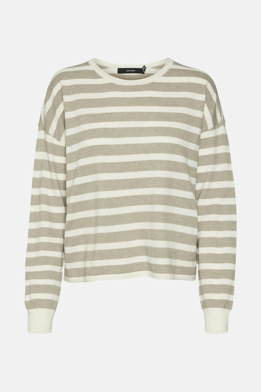 Pull col rond Beige - VERO MODA®