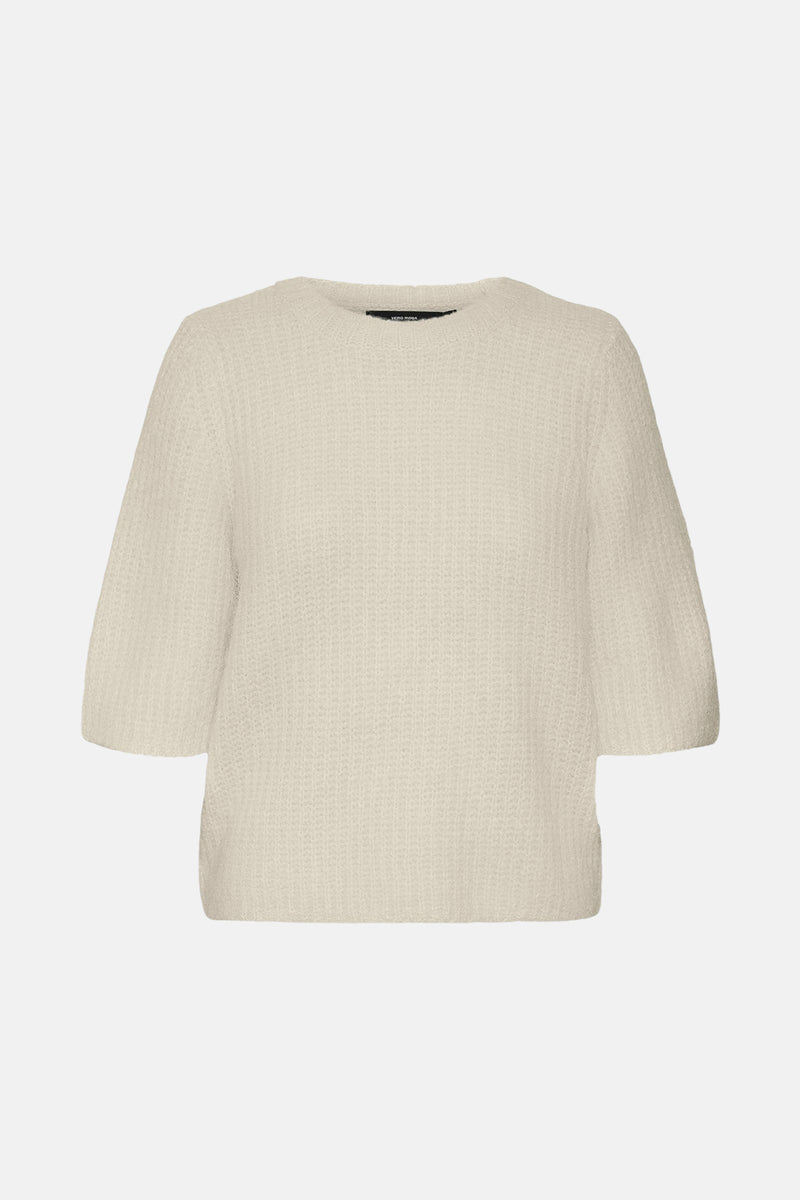 Pull col rond Écru - VERO MODA®