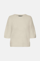 Pull col rond Écru - VERO MODA®