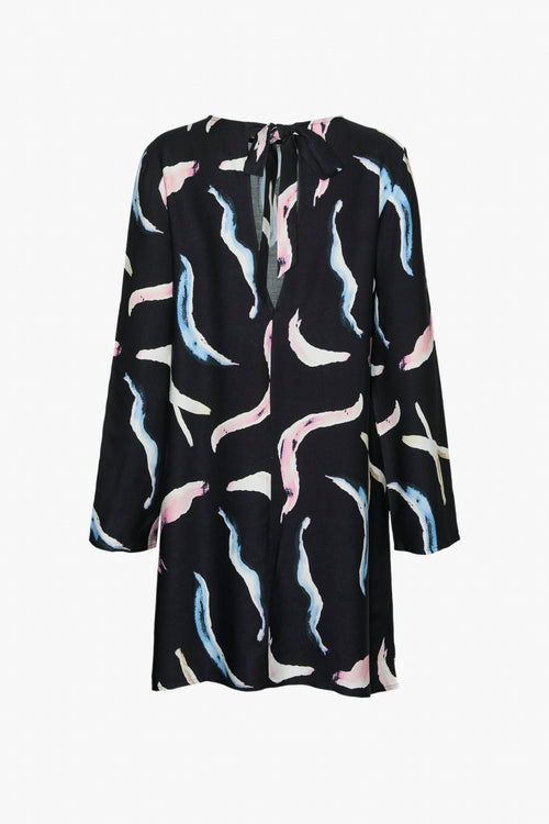 VMFIOLA GRY LS SHORT DRESS WVN GA