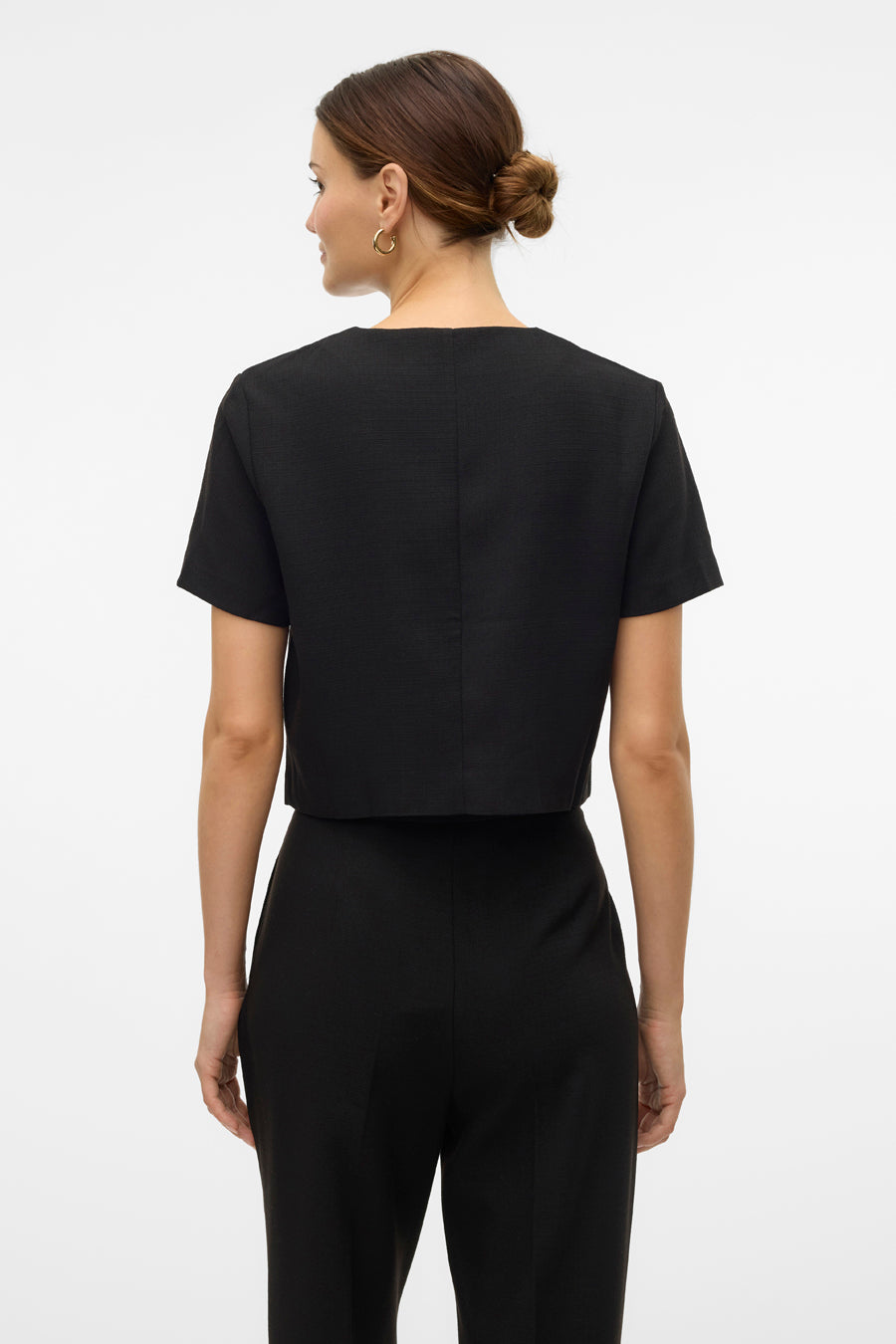 Chemisier (manches courtes) Noir - VERO MODA®