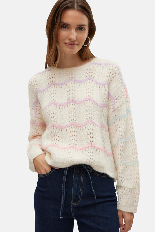 VMHATTY LS O-NECK STITCH PULLOVER BOO