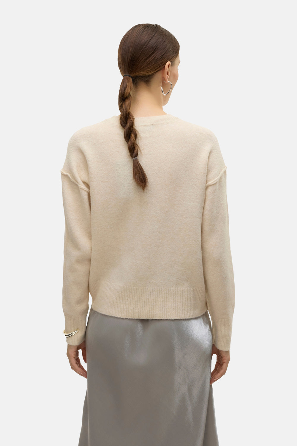 Trui met ronde hals Beige - VERO MODA®