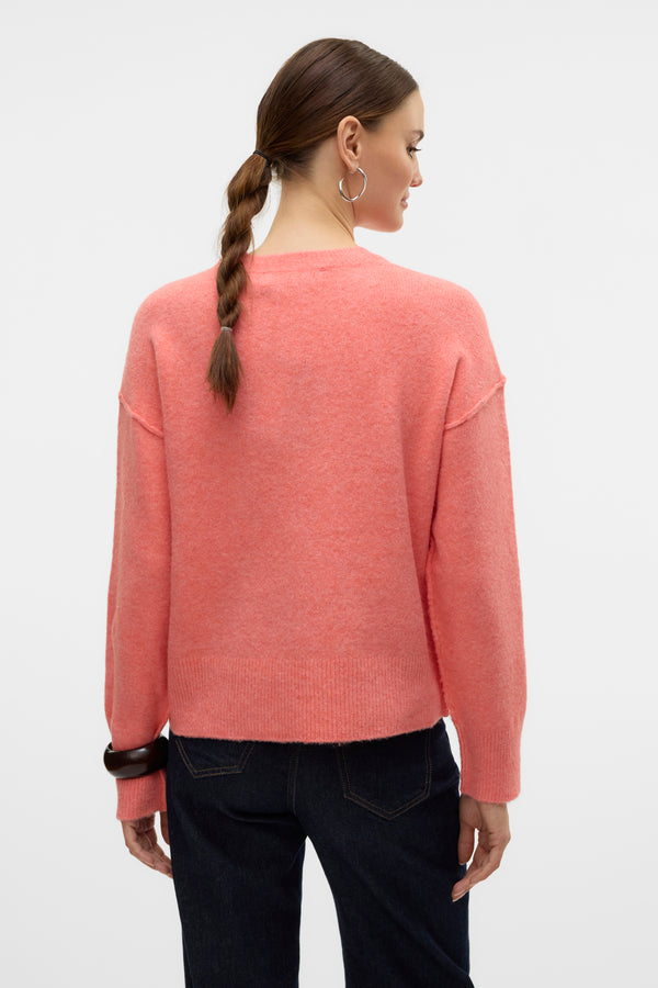Pull col rond Orange - VERO MODA®