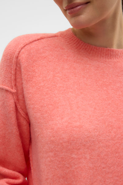 Trui met ronde hals Oranje - VERO MODA®