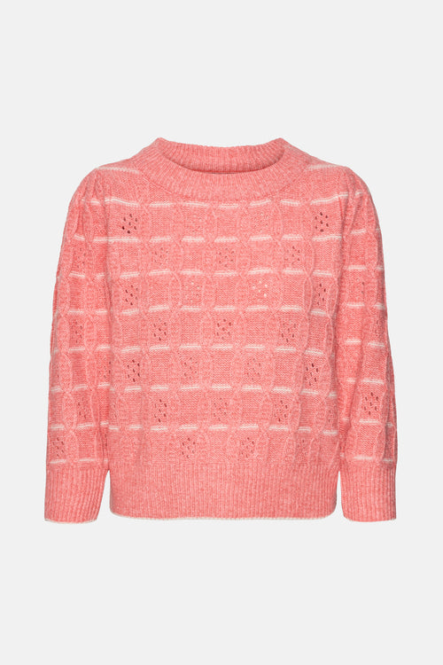 VMNEWLEONOR 3/4 O-NECK PULLOVER GA BOO