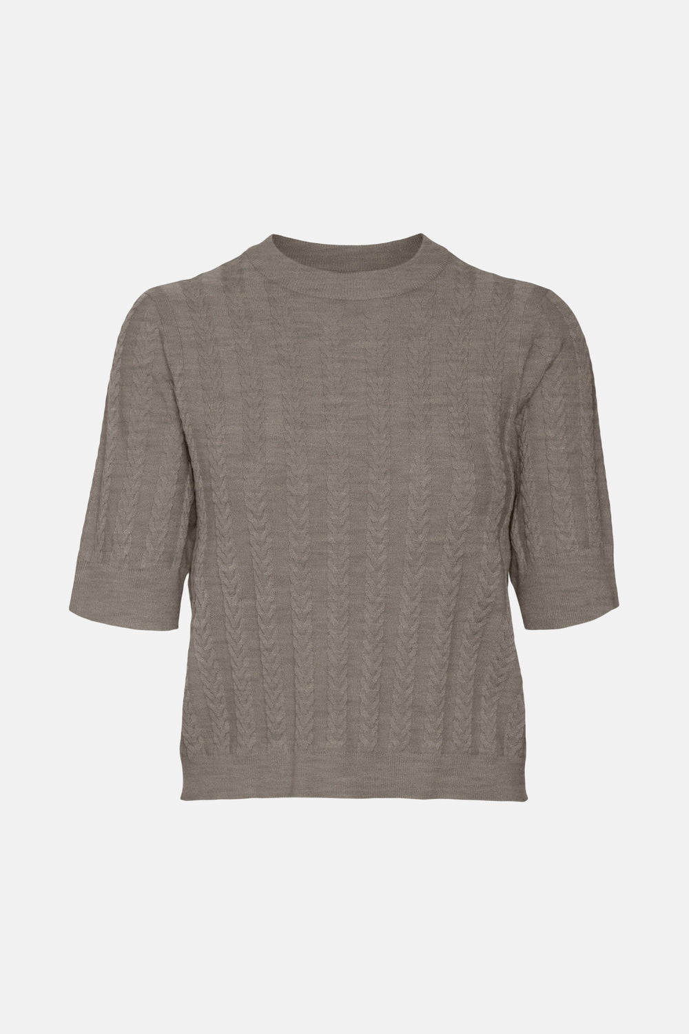 Trui met ronde hals Bruin - VERO MODA®
