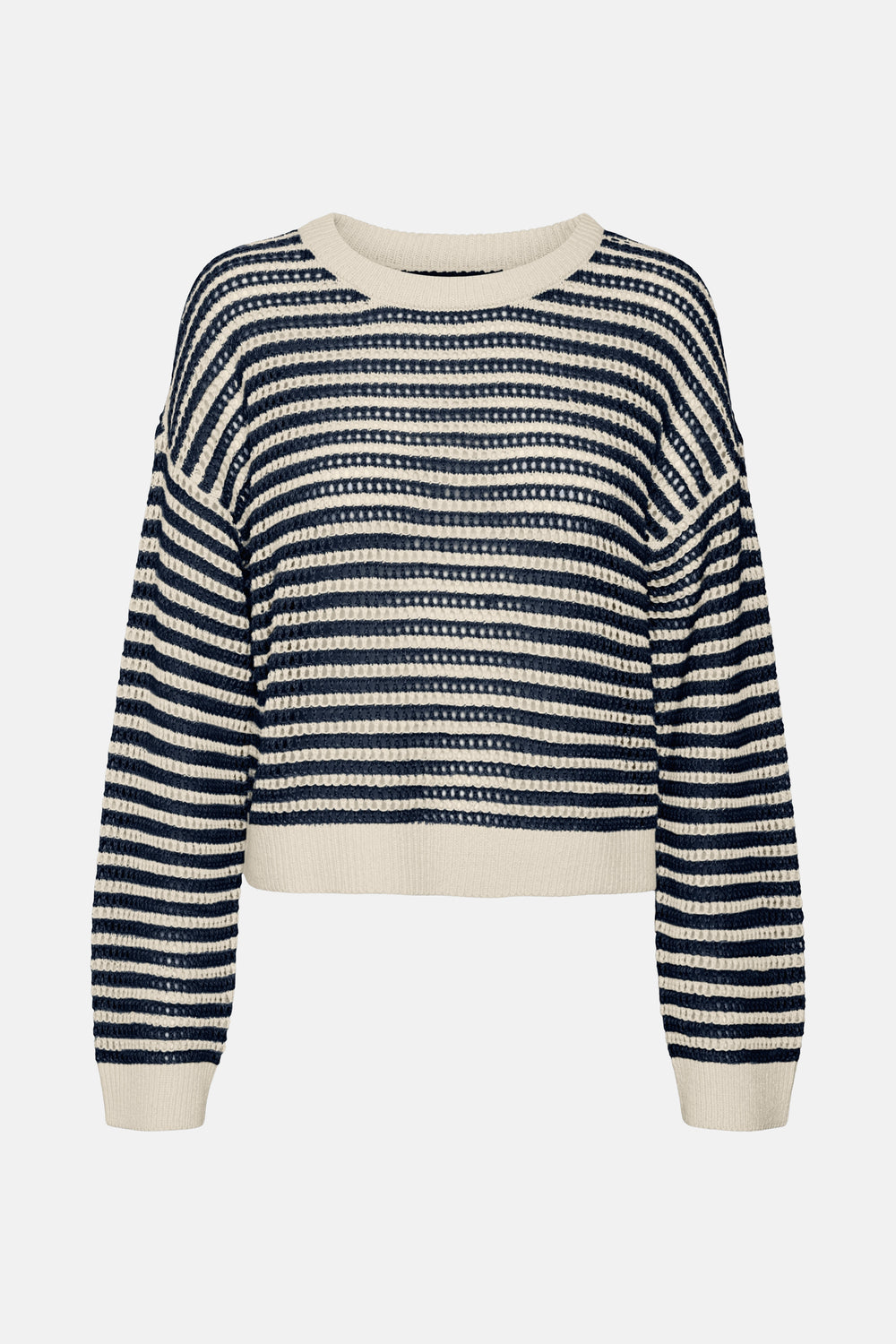 Pull col rond Écru - VERO MODA®