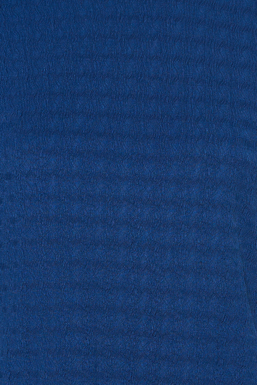 T-shirt bleu à manches courtes de VERO MODA®, texture ondulée, vue rapprochée du tissu uni