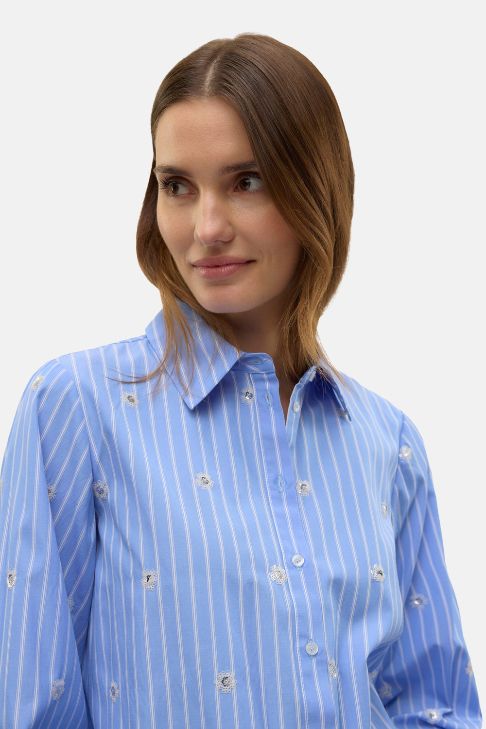 Chemisier (manches longues) Bleu - VERO MODA®
