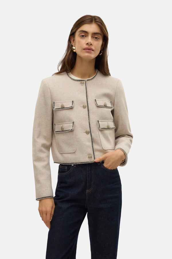 Veste courte Écru - VERO MODA®
