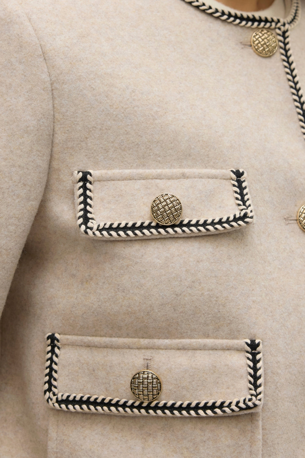 Korte jas Ecru - VERO MODA®