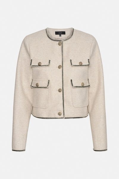 Korte jas Ecru - VERO MODA®