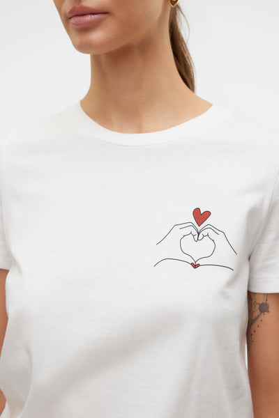 Top (manches courtes) Blanc - VERO MODA®