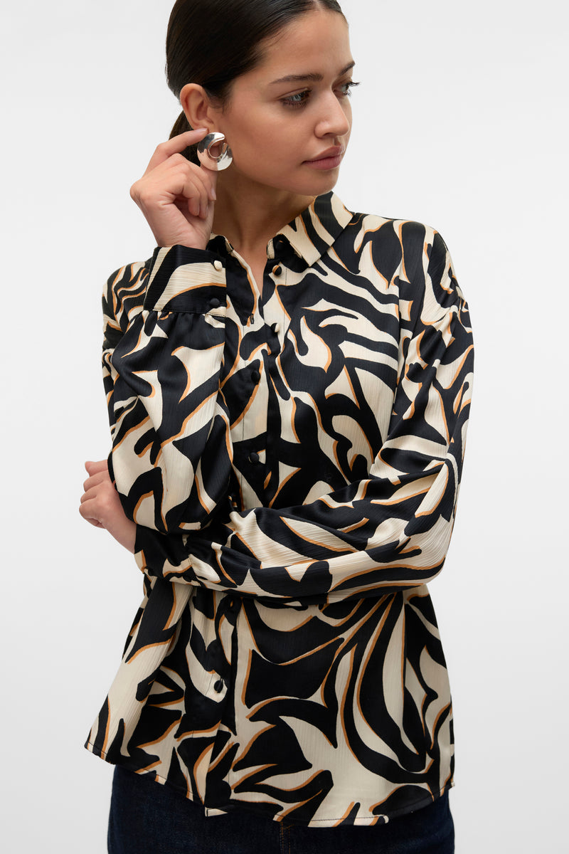 Chemisier (manches longues) multicolore - VERO MODA® - VERO MODA® - 5