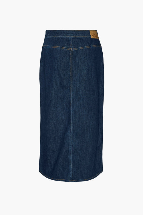 Jupe - dark blue denim