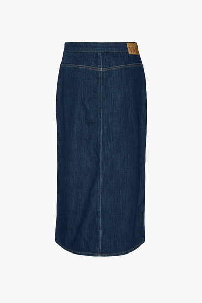 Jupe 3/4 DARK BLUE DENIM - VERO MODA®