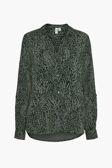 VMOWENA OANYA LS SHIRT WVN BTQ GA