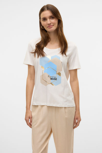T-shirt (manches courtes) Blanc - VERO MODA®