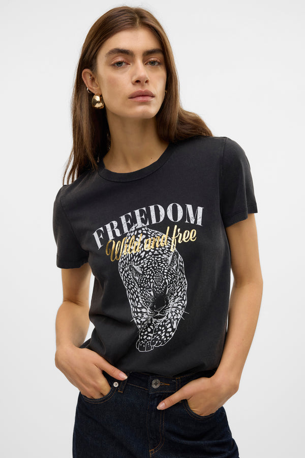 T-shirt (manches courtes) Noir - VERO MODA®
