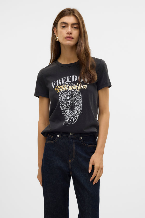 T-shirt (manches courtes) Noir - VERO MODA®