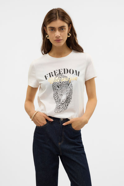 T-shirt (manches courtes) Blanc - VERO MODA®