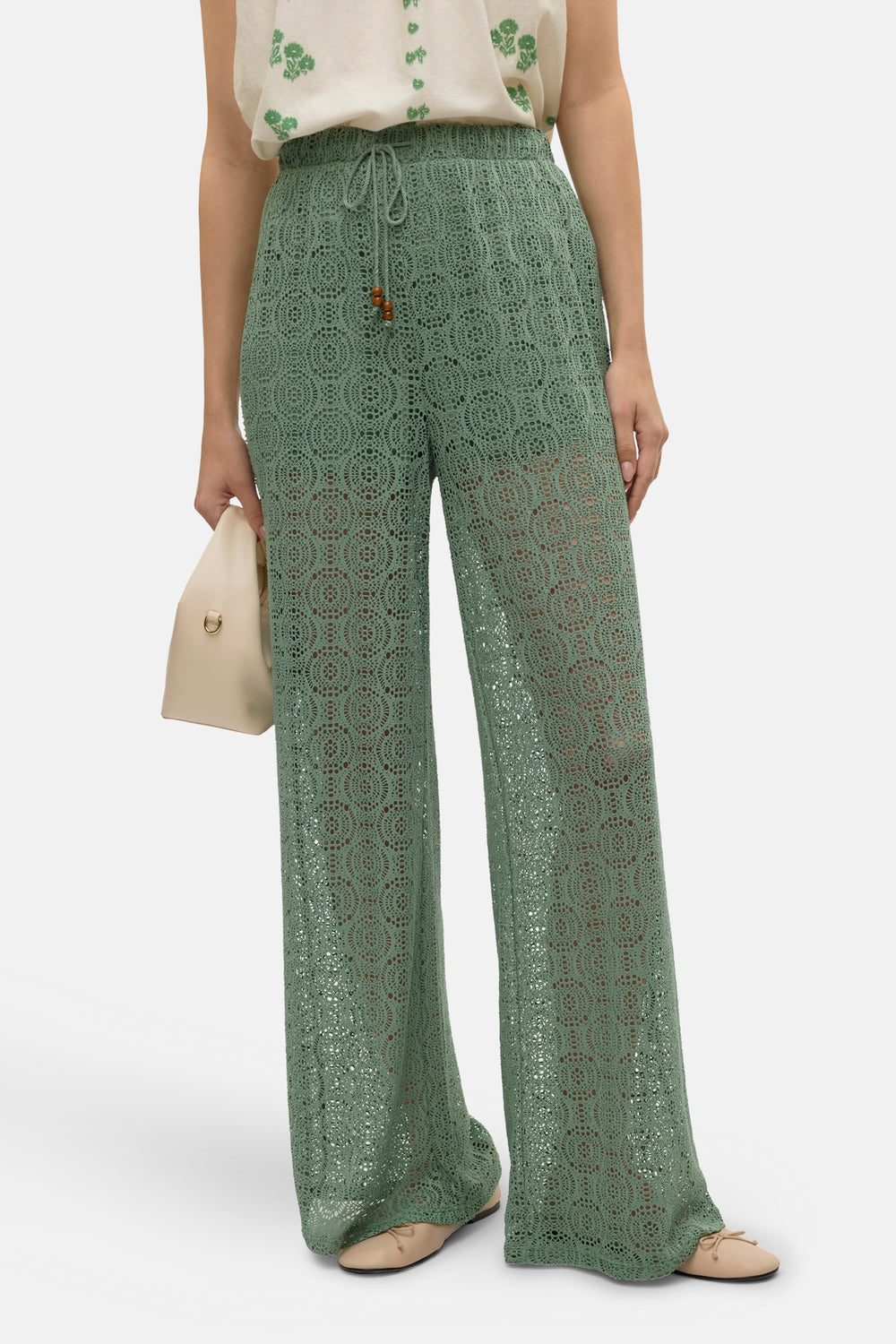 Colorbroek Groen - VERO MODA®