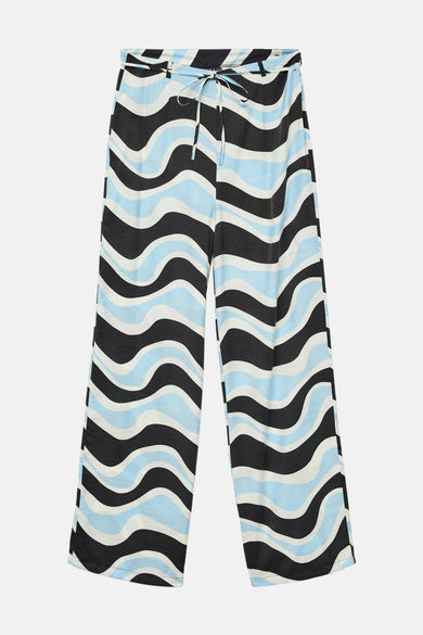 Pantalon coloré - bleu