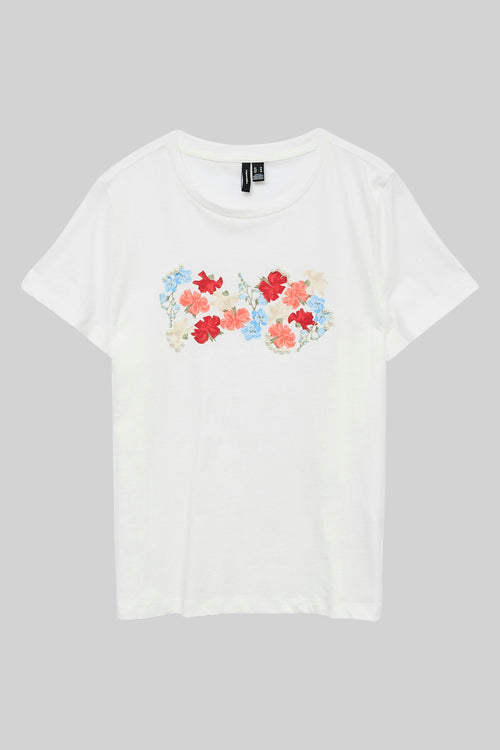 T-shirt à manches courtes - blanc