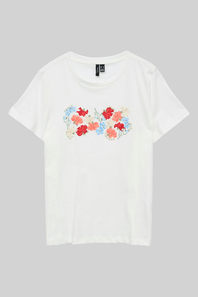 T-shirt (manches courtes) Blanc - VERO MODA®