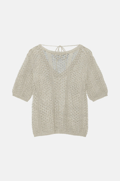VMAMALFI SS O-NECK DEEP BACK PULLOVER