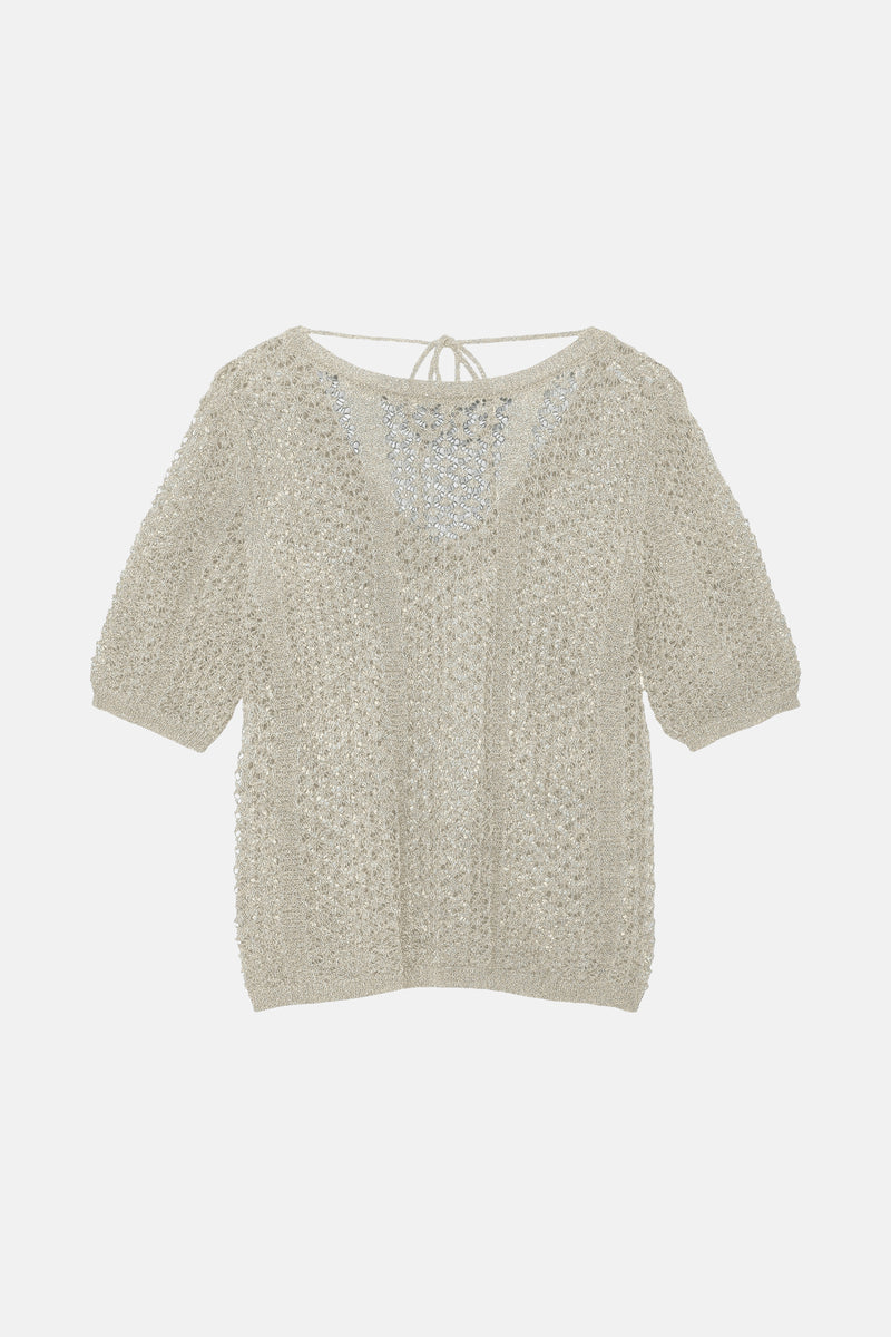 VMAMALFI SS O-NECK DEEP BACK PULLOVER