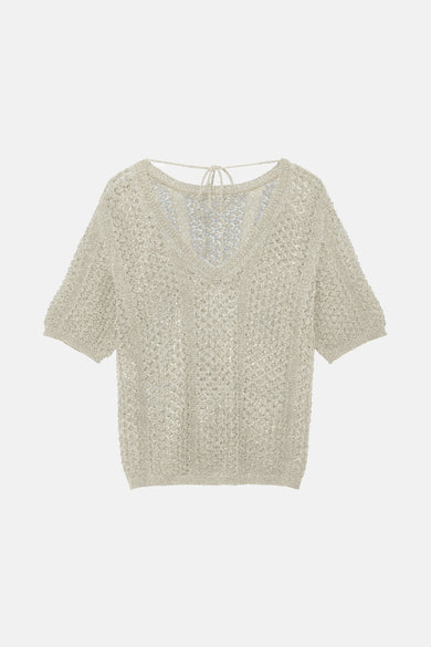 VMAMALFI SS O-NECK DEEP BACK PULLOVER