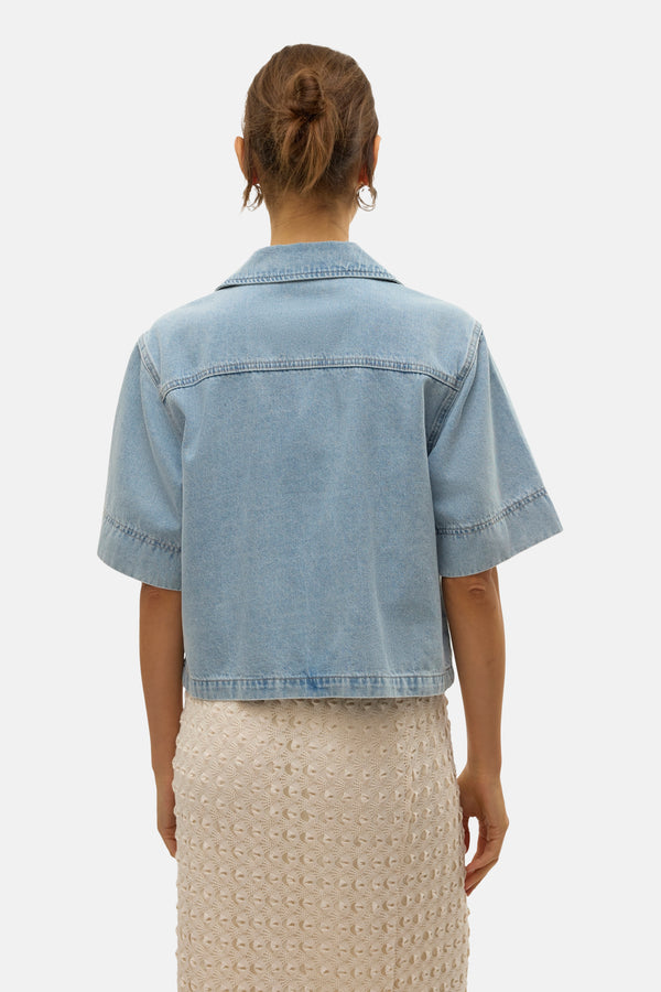 Chemise en jean LIGHT BLUE DENIM - VERO MODA®