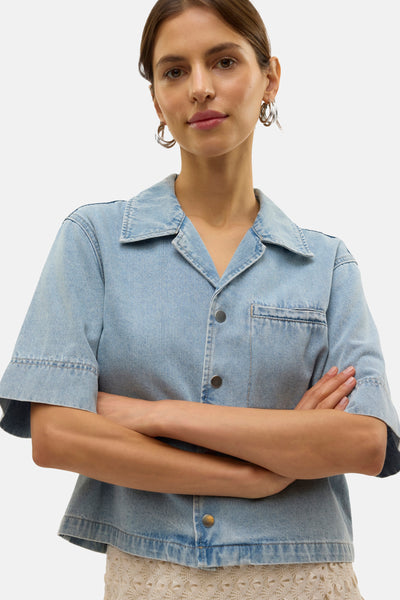 Chemise en jean LIGHT BLUE DENIM - VERO MODA®