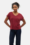 T-shirt à manches courtes - rouge