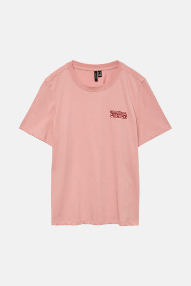 T-shirt met korte mouwen - roze