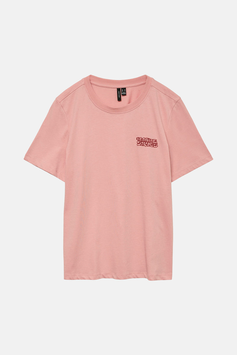 T-shirt met korte mouwen - roze
