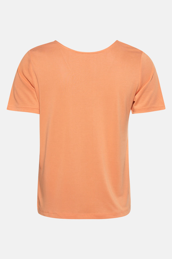 Top uni manches courtes Orange - VERO MODA®